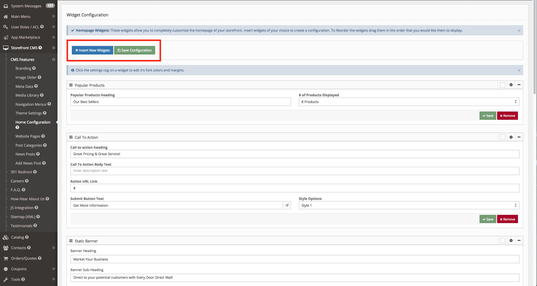 How to Configure Premium Theme and Widgets